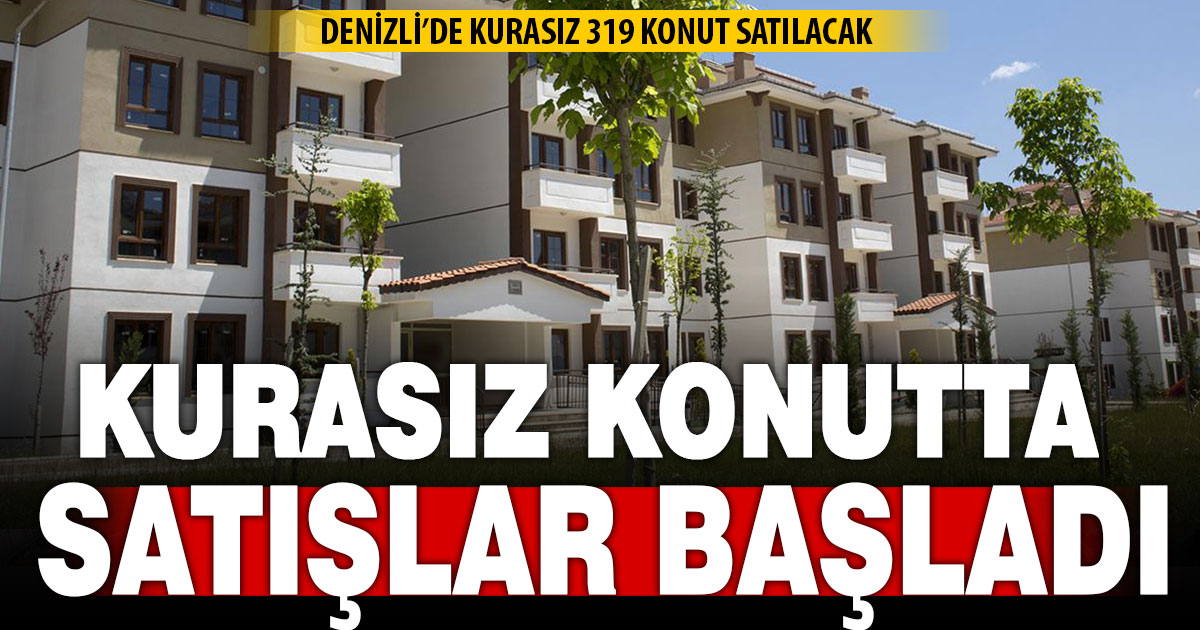 TOKİ’nin açık konut satışı başladı