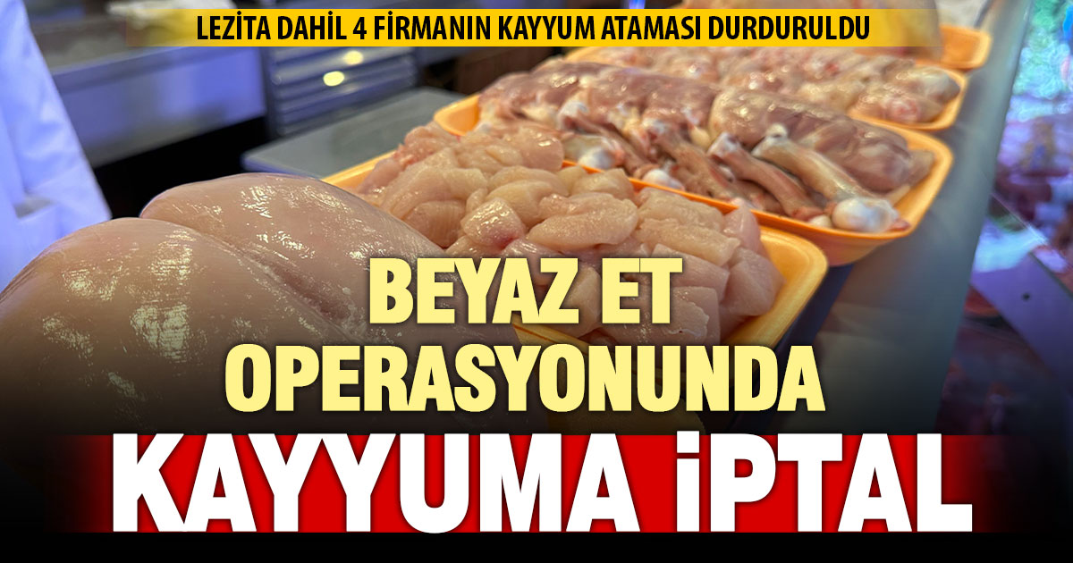 Lezita ile birlikte 4 firmanın kayyum kararı durduruldu