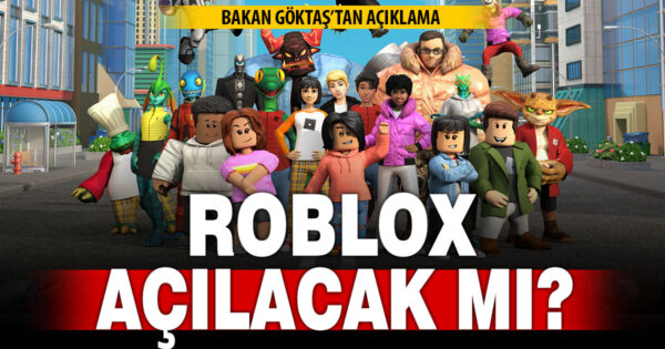 Bakan Göktaş’tan oyun platformu Roblox’un Türkiye’deki erişim durumuna ilişkin açıklama