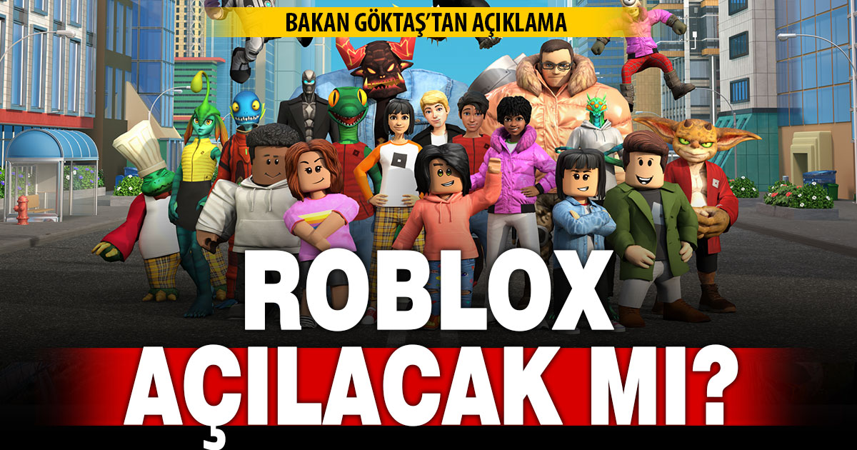 Bakan Göktaş’tan oyun platformu Roblox’un Türkiye’deki erişim durumuna ilişkin açıklama
