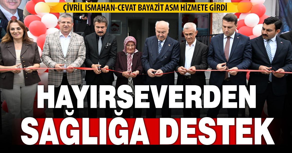 Hayırsever Ismahan-Cevat Bayazit çiftinden Çivril’e ASB binası