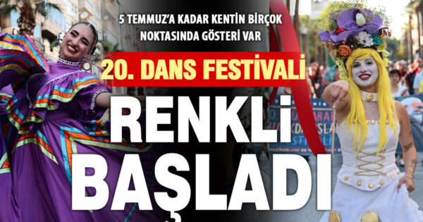 20. Uluslararası Halk Dansları Festivali kortejle başladı