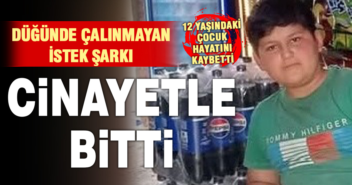 Düğünde 'istek şarkı' uğruna dehşet saçtı: 1 çocuk öldü, 4 yaralı 