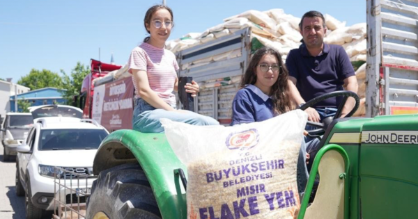 Yem dağıtımında ikinci hafta başladı
