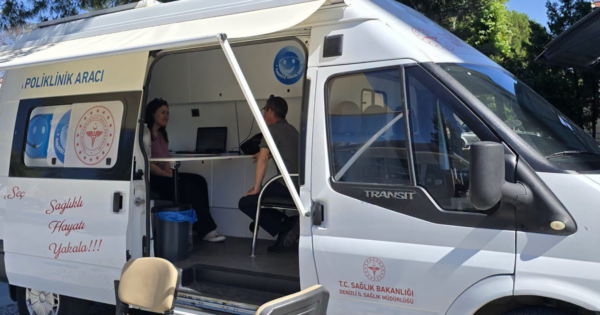 Denizli’de mobil sigara bırakma polikliniği hizmete başladı