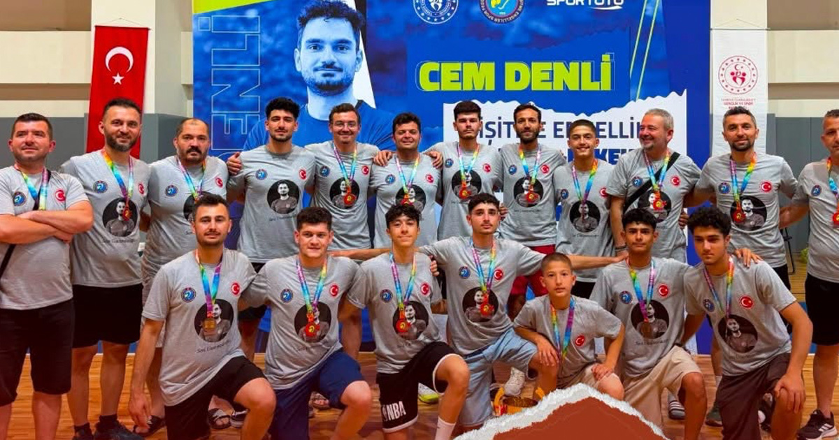 Denizli İşitme Engelliler Spor Kulübü Türkiye üçüncüsü oldu