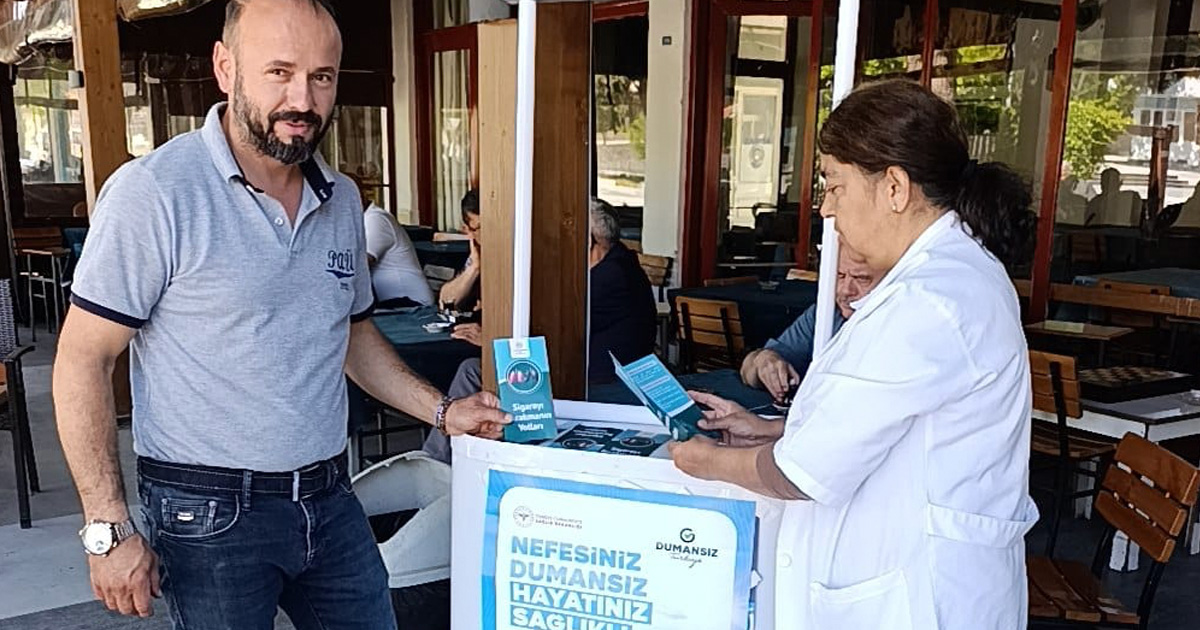 Serinhisar’da Dünya Tütünsüz Günü kapsamında farkındalık çalışması