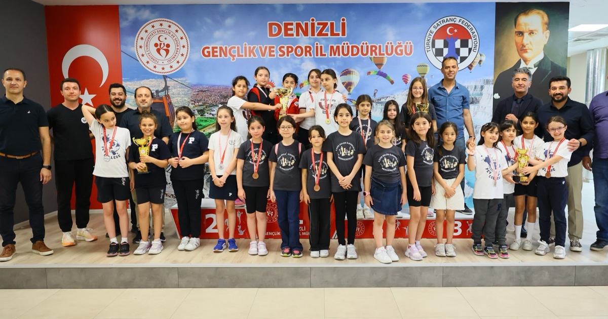 Minik Kızların Satranç Şampiyonası tamamlandı