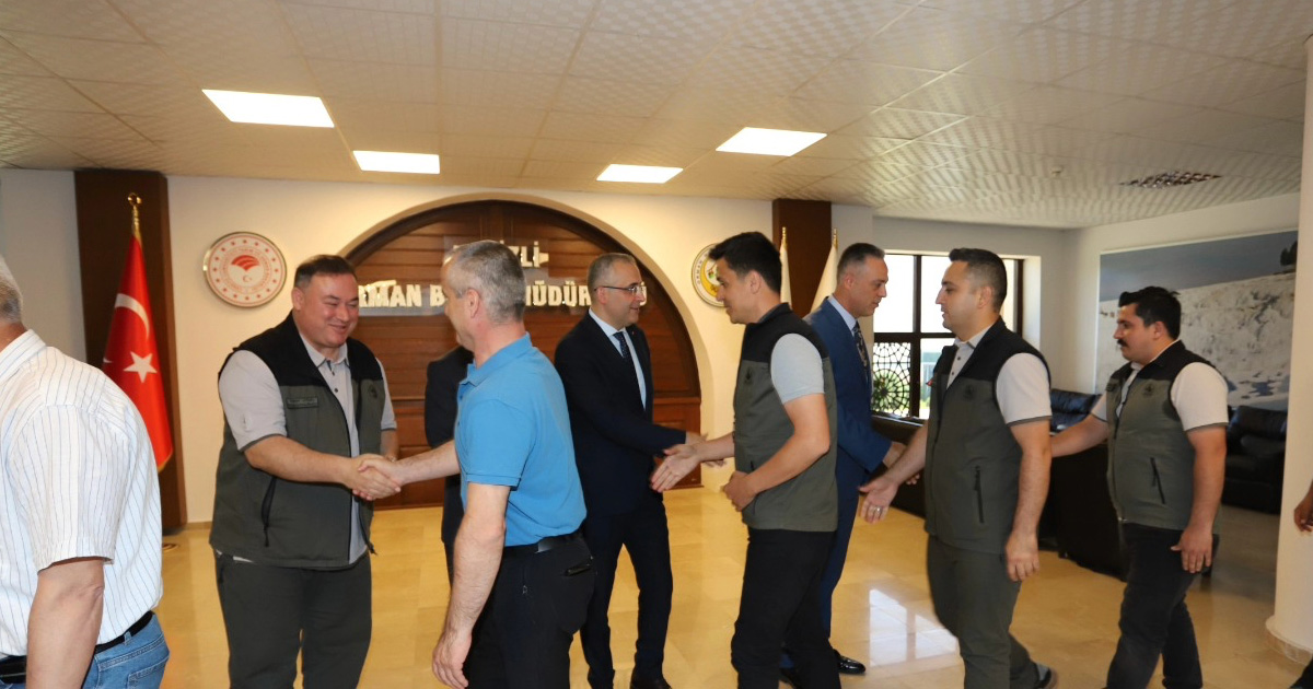 Denizli Orman Bölge Müdürlüğü’nde bayramlaşma programı düzenlendi