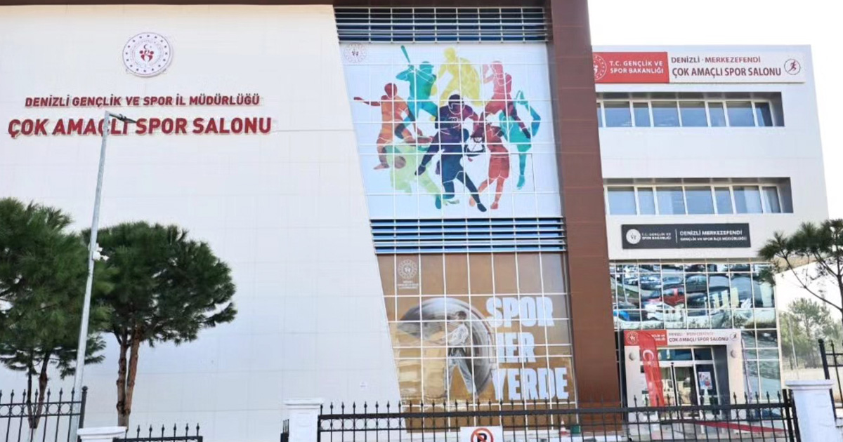 Merkezefendi çok amaçlı spor salonu bakım ve onarıma alınıyor