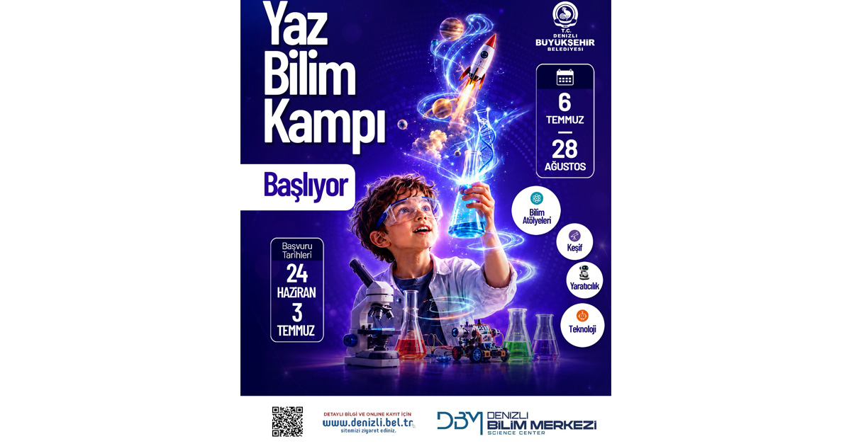 Çocuklar ve gençler yaz boyunca bilimin heyecanını yaşayacak