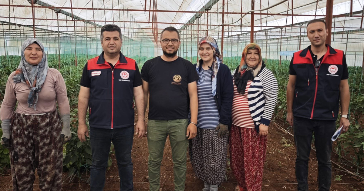 Acıpayam’da iyi tarım uygulamaları kapsamında üreticilere destek