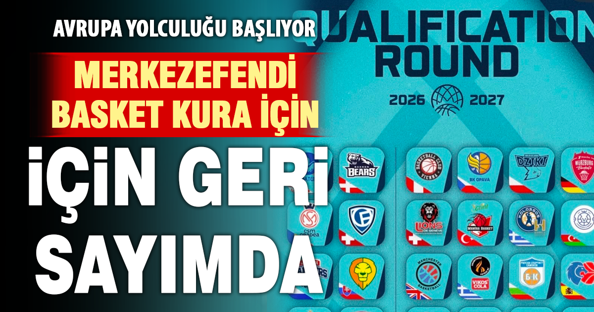 Yukatel Merkezefendi Belediyesi Basket, basketbol şampiyonlar ligi kurasını bekliyor