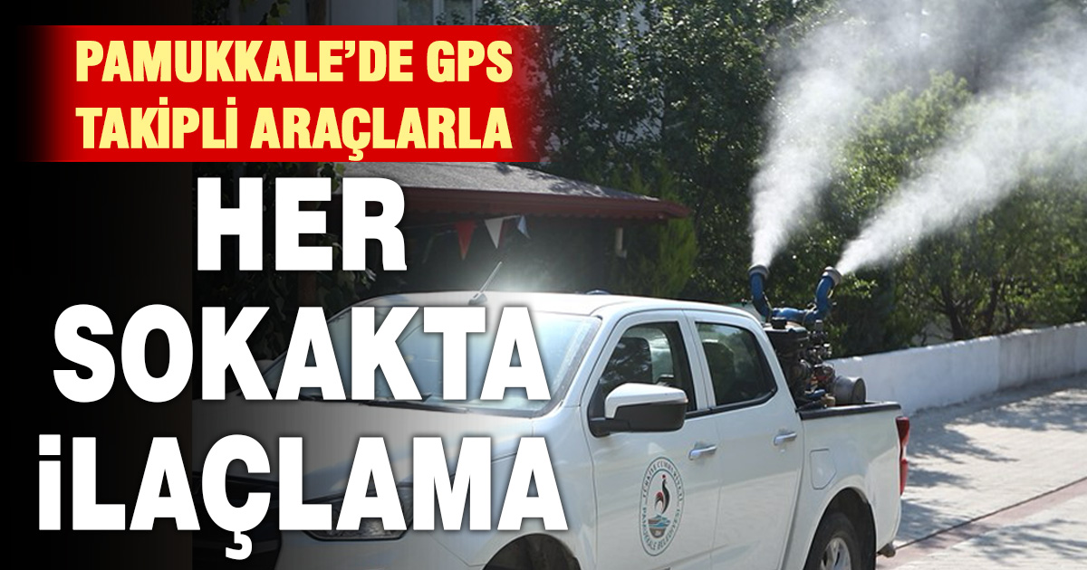 Pamukkale’de sivrisineğe geçit yok