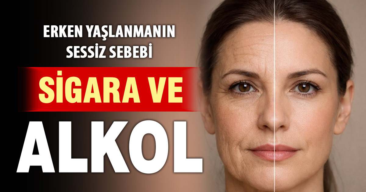 PAÜ Hastaneleri'nden uyarı: Sigara ve alkol ciltte erken yaşlanmaya yol açıyor
