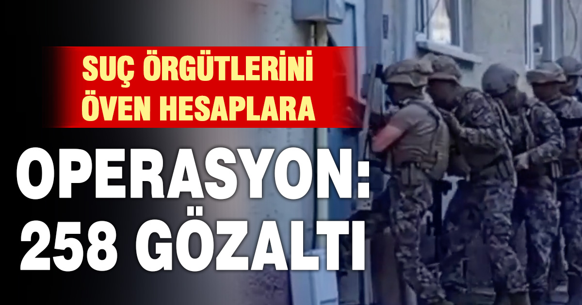 Denizli’nin de aralarında bulunduğu 54 ilde sosyal medya operasyonu: 258 şüpheli yakalandı