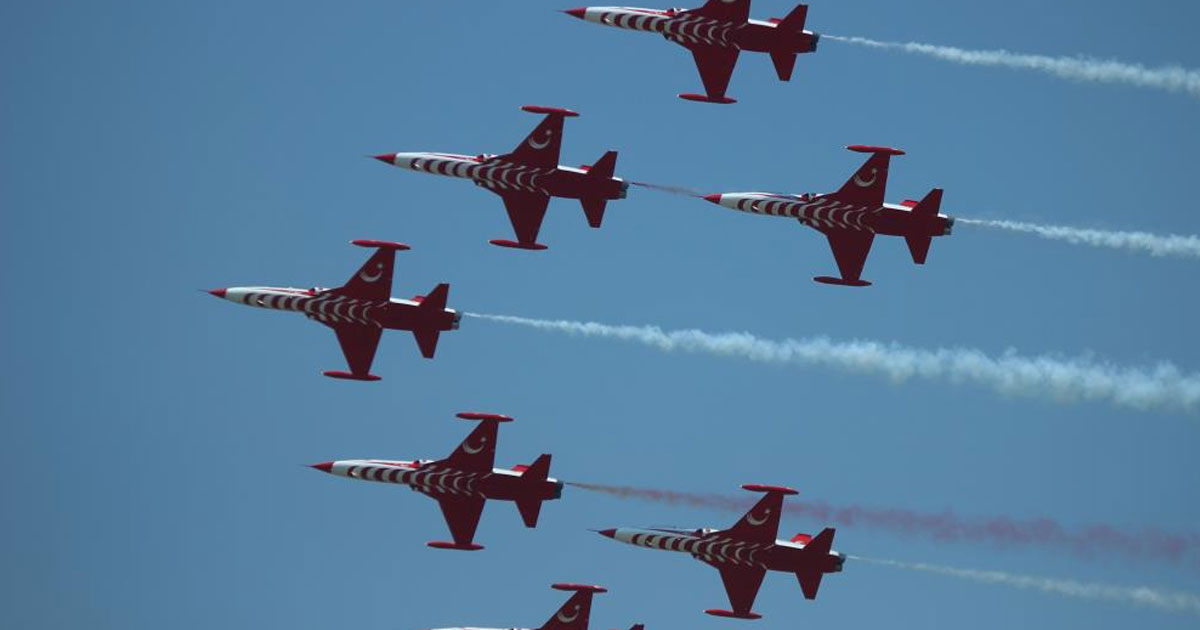 Türk Hava Kuvvetleri'nin 115. yaşında görkemli festival