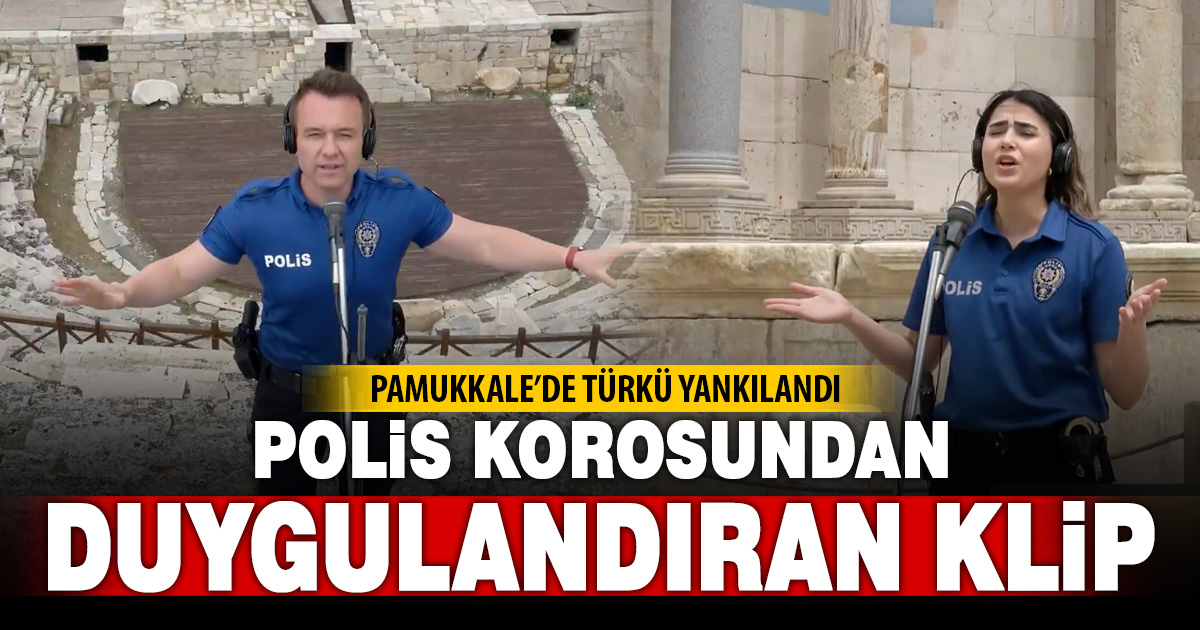 Polis korosundan duygulandıran klip