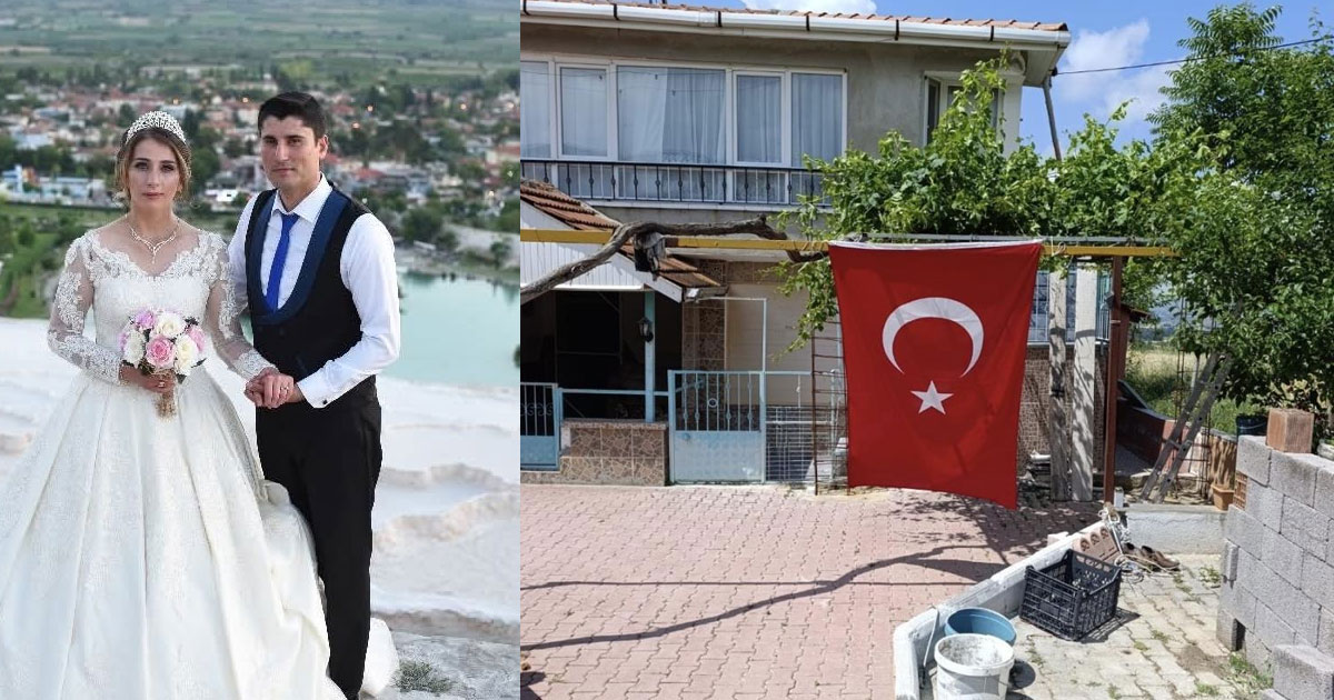 Şehit haberi Çal’ı yasa boğdu