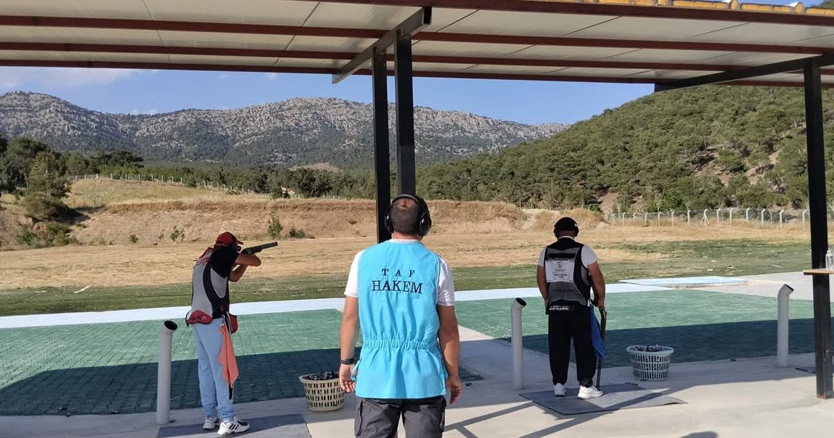 Çardak’ta trap yarışları
