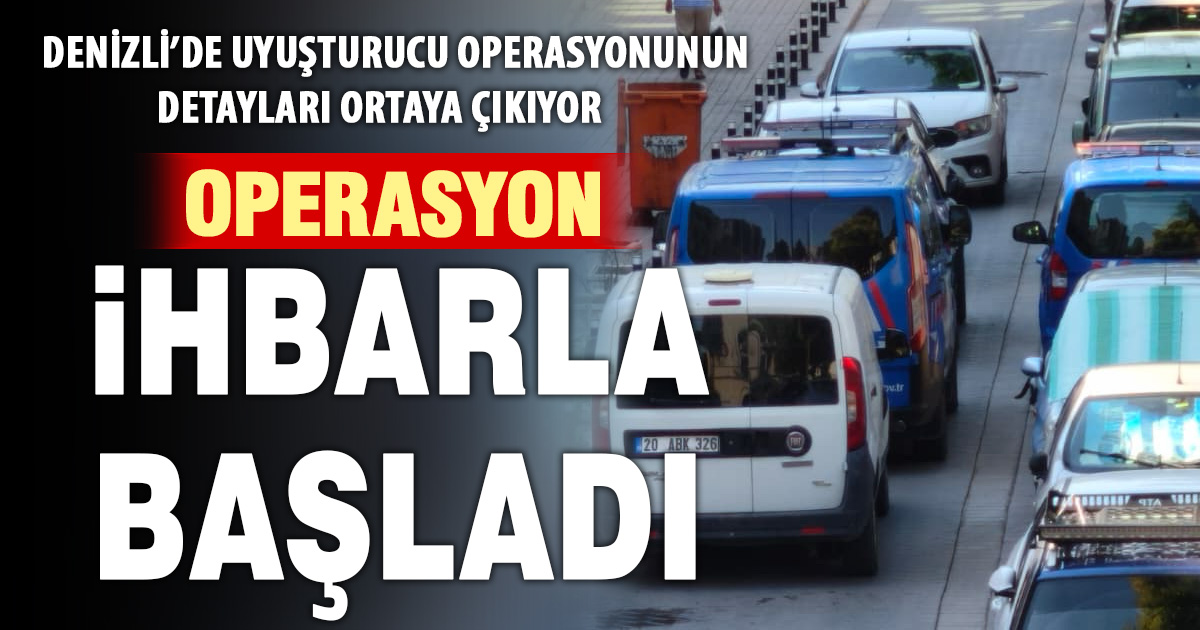 Denizli’de 112 ihbarı sonrası uyuşturucu operasyonu: 12 Avukat gözaltına alındı