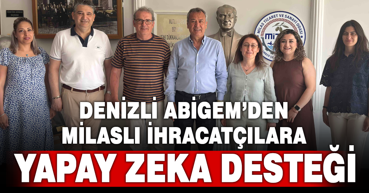 Denizli ABİGEM’in Teknik Tecrübesinden Faydalandılar