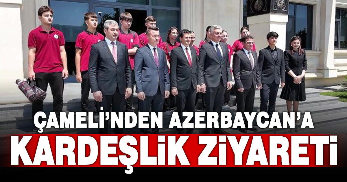 Denizli heyetine Azerbaycan'da sıcak karşılama 