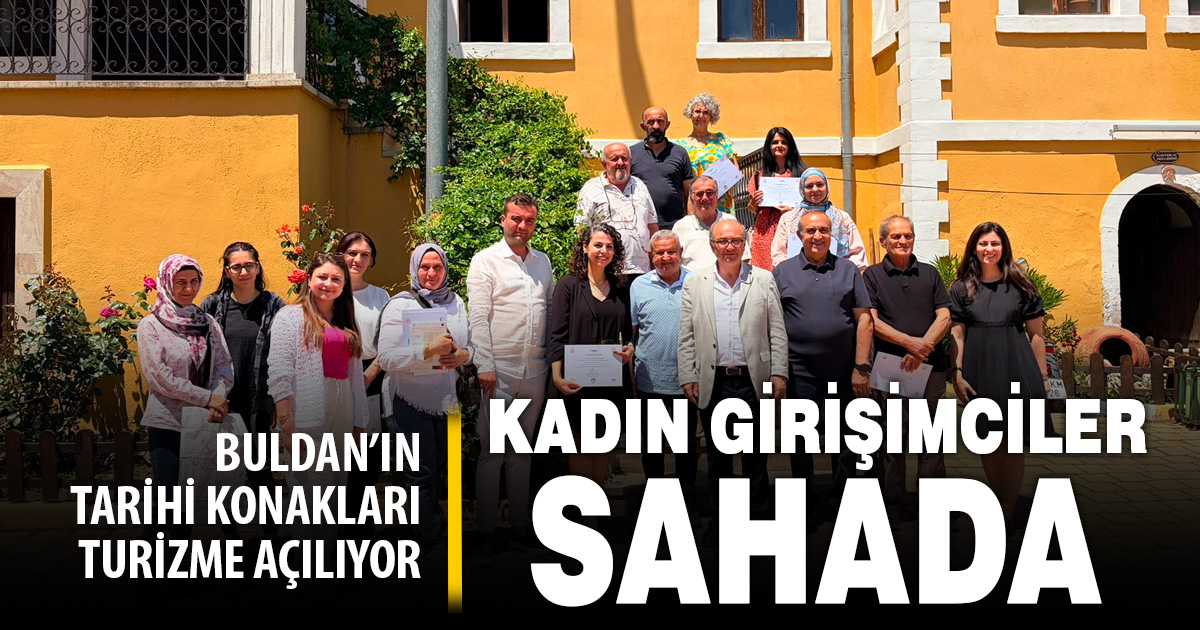 Buldan’ın tarihi konakları turizme açılıyor