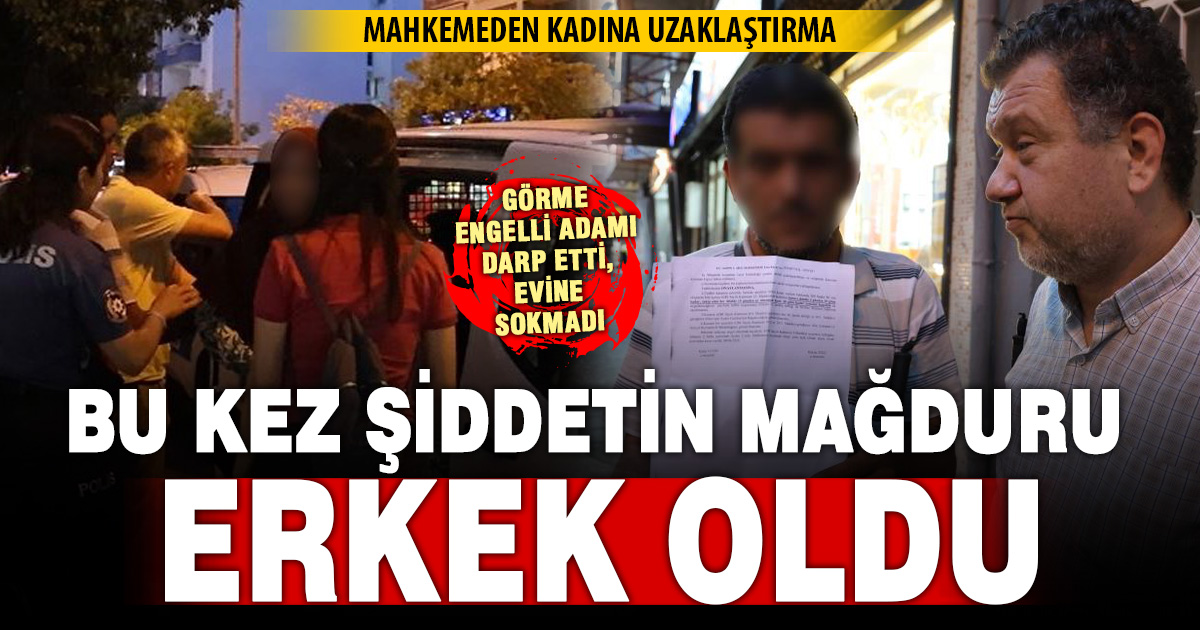 Bu defa kadın şiddet uyguladı: Aile Mahkemesi kadına uzaklaştırma verdi 