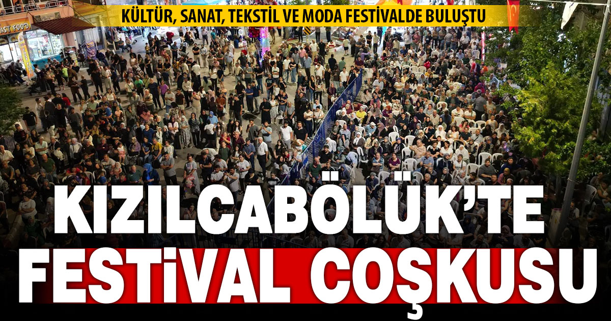 Kızılcabölük’te festival 30’uncu kez başladı