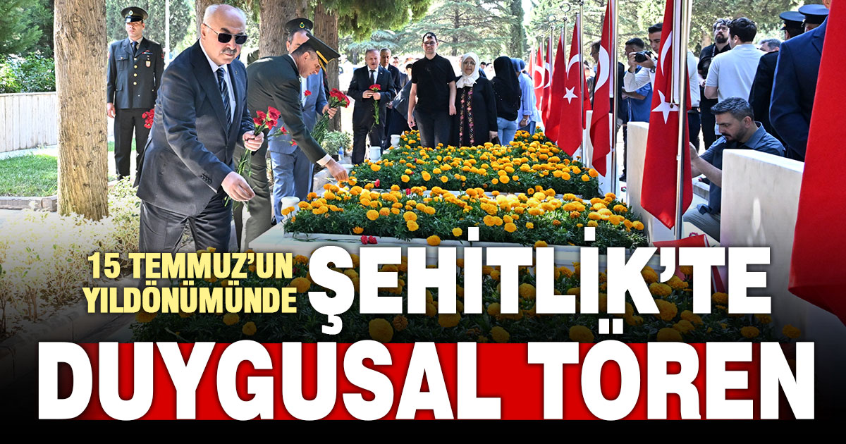 Denizli’de 15 Temmuz anması kapsamında Şehitlik ziyareti