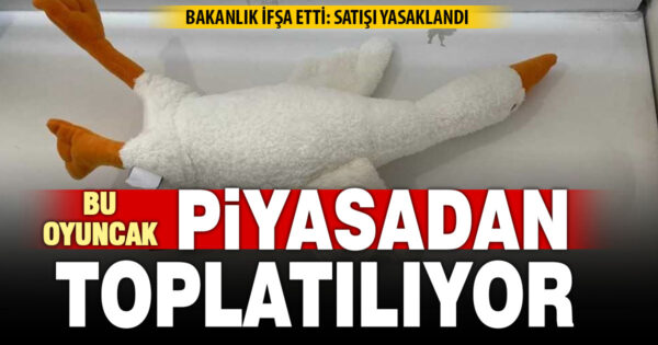 Ticaret Bakanlığı, bir oyuncağın satışını yasakladı, piyasadan toplanıyor