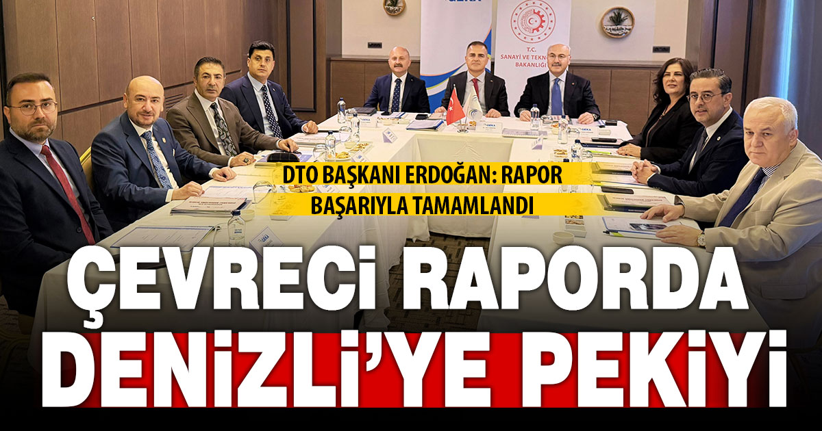 Denizli imalat sanayine, uyum raporunda yüksek not