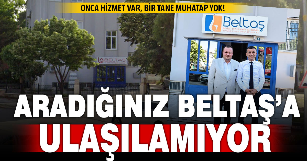 Çok sayıda tesis işleten BELTAŞ’a telefonla ulaşmak imkansız