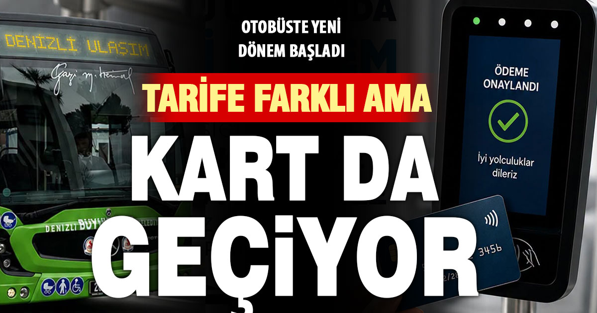 Otobüslerde, tarifenin yüzde 10 fazlasıyla temassız kart dönemi başladı