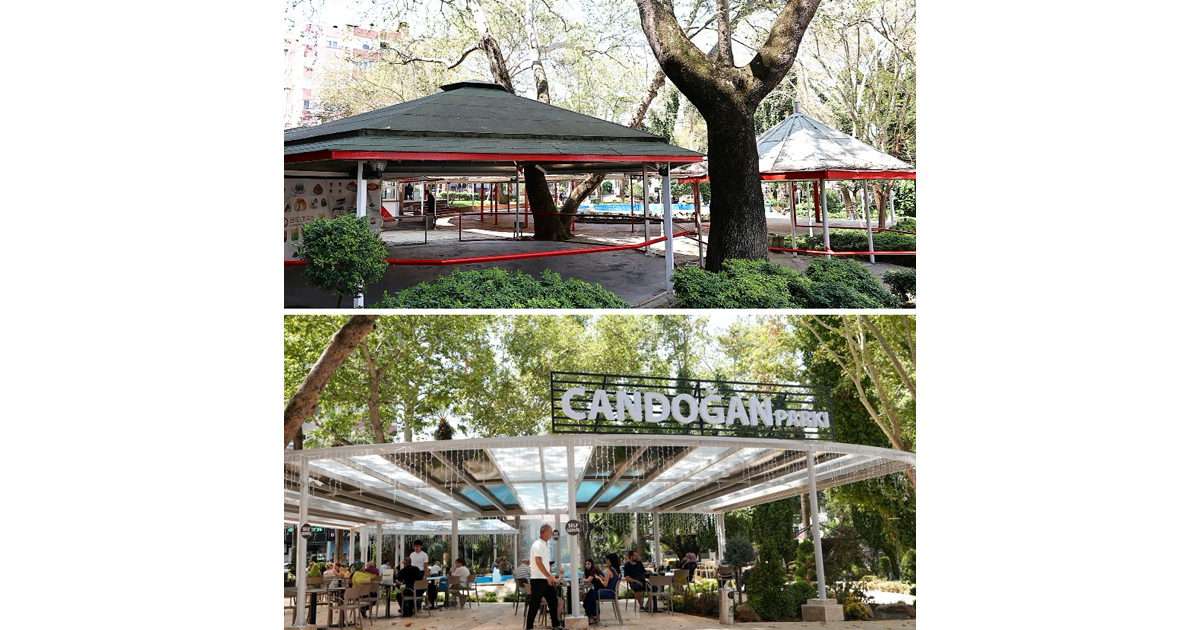 Denizli’nin simge alanı Candoğan Parkı, yenilenen yüzüyle hizmete girdi