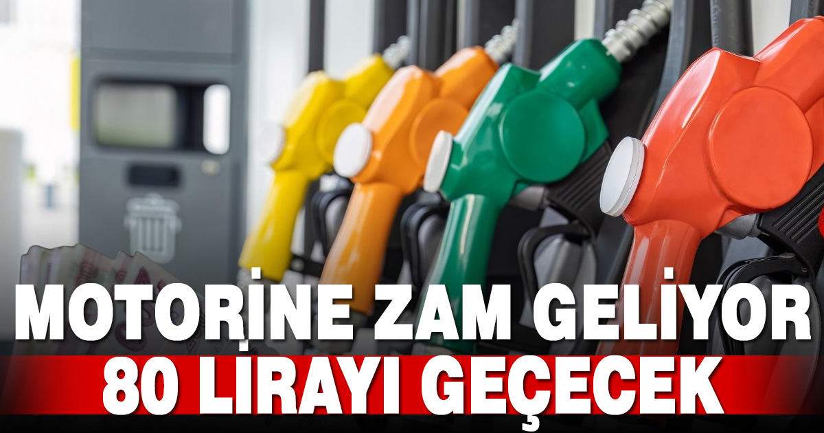 Motorine bir zam daha geliyor: Denizli'de litre fiyatı 80 lirayı aşacak