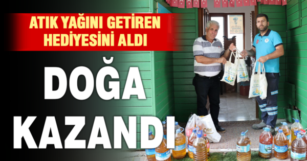PAMUKKALE BELEDİYESİ’NİN ATIK YAĞ KAMPANYASINA VATANDAŞLARDAN YOĞUN İLGİ