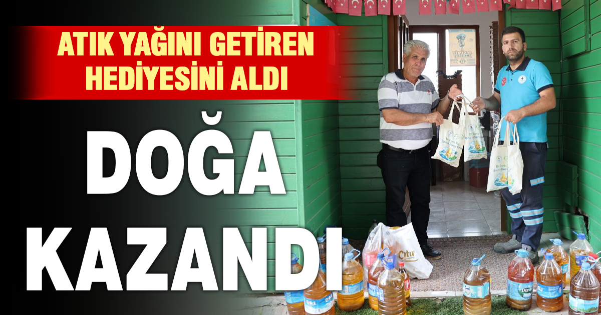 PAMUKKALE BELEDİYESİ’NİN ATIK YAĞ KAMPANYASINA VATANDAŞLARDAN YOĞUN İLGİ