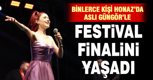  48. Honaz Kiraz Festivali muhteşem konserle final yaptı
