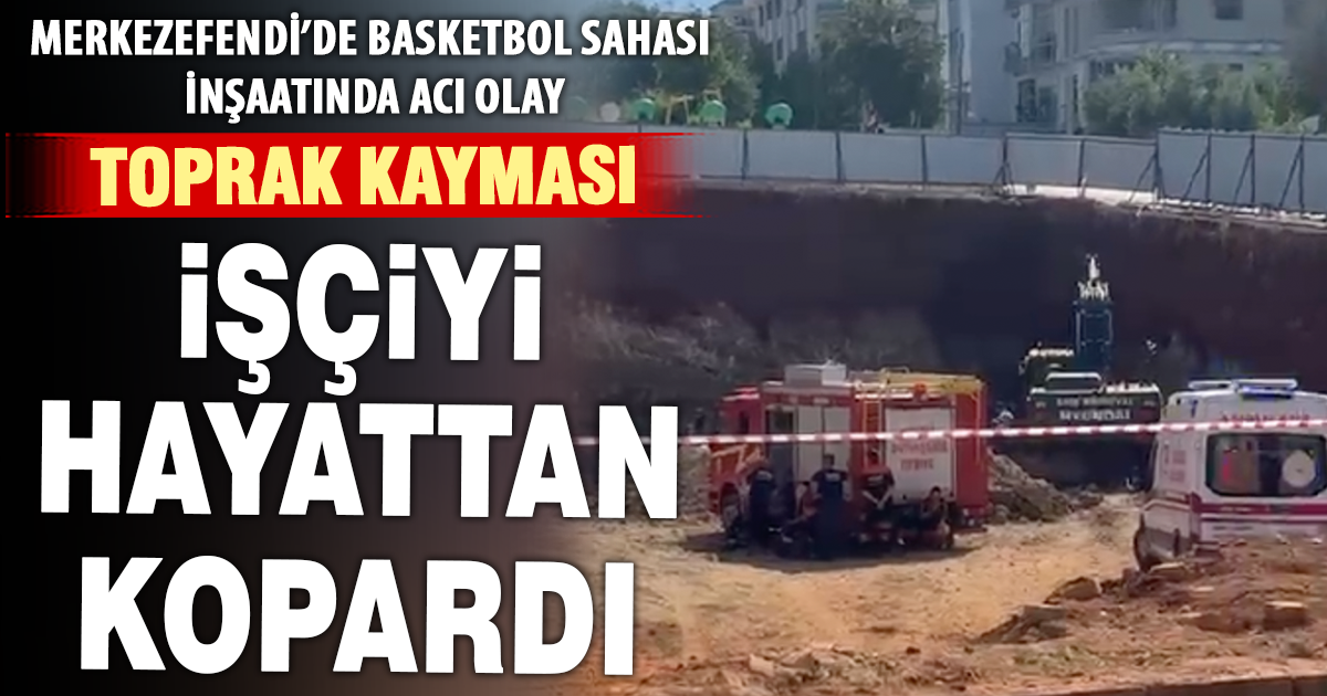 Denizli’de inşaat faciası: 1 işçi hayatını kaybetti