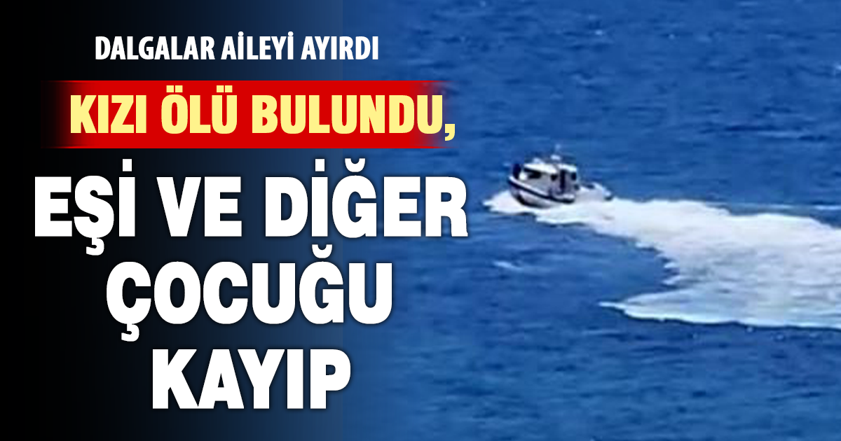 jet ski alabora oldu: 1 ölü, 2 kayıp 