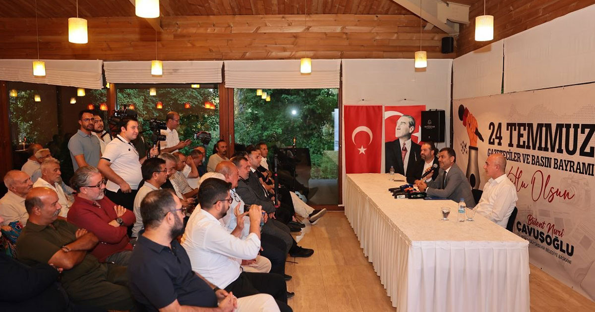 Gazetecilerin bayram buluşması