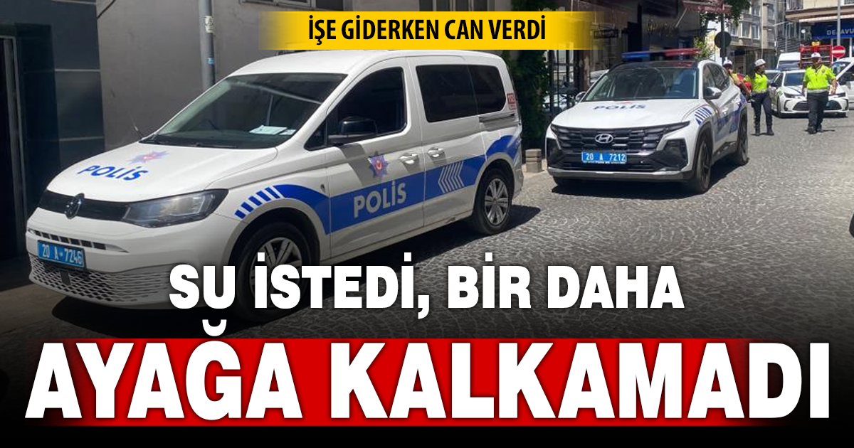 İş yerine giderken fenalaşan esnaf sığındığı pastanede hayatını kaybetti 