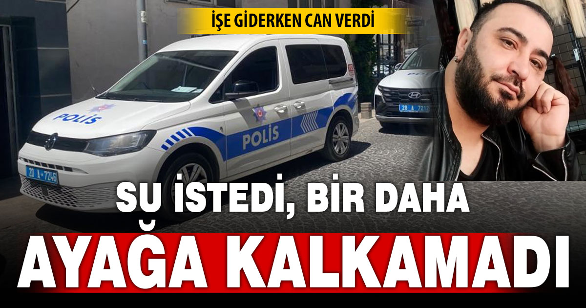 İş yerine giderken fenalaşan genç esnaf sığındığı pastanede hayatını kaybetti 