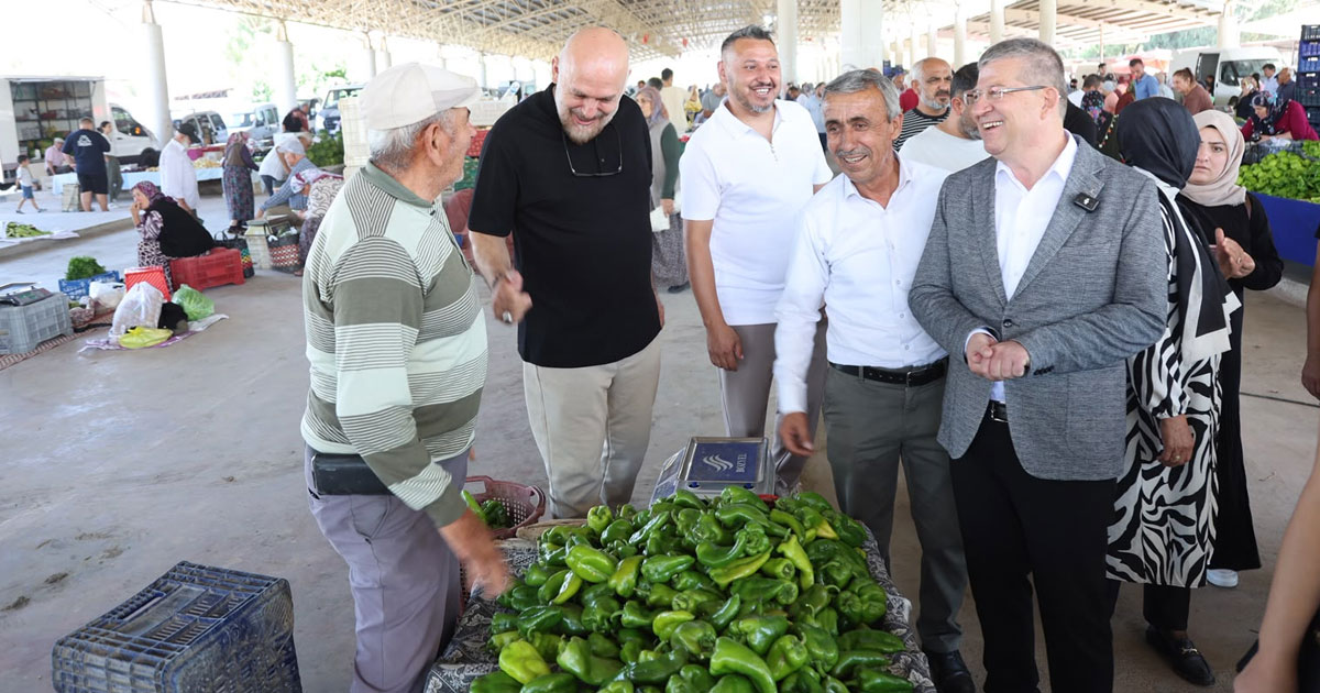 Subaşıoğlu’ndan Akhan ve Kaklık pazarına ziyaret