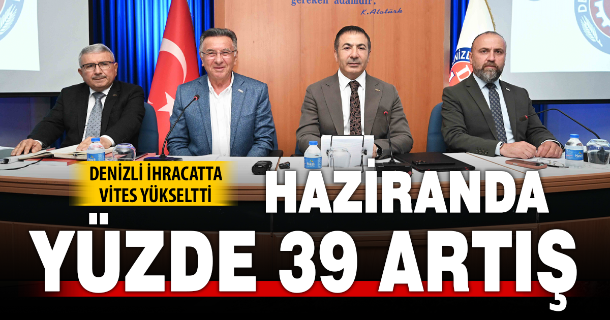 Uğur Erdoğan: Denizli ekonomisi büyümeyi sürdürüyor