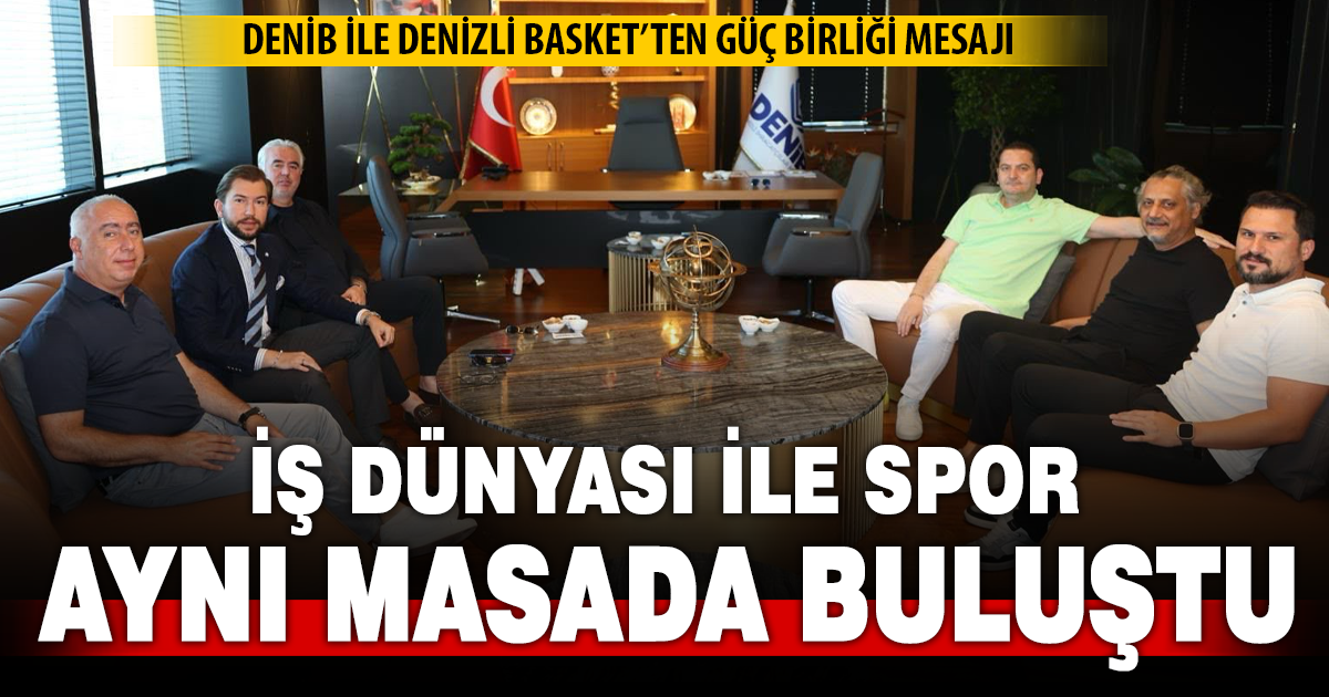 DENİB ile Yukatel Denizli Basket’ten güç birliği mesajı