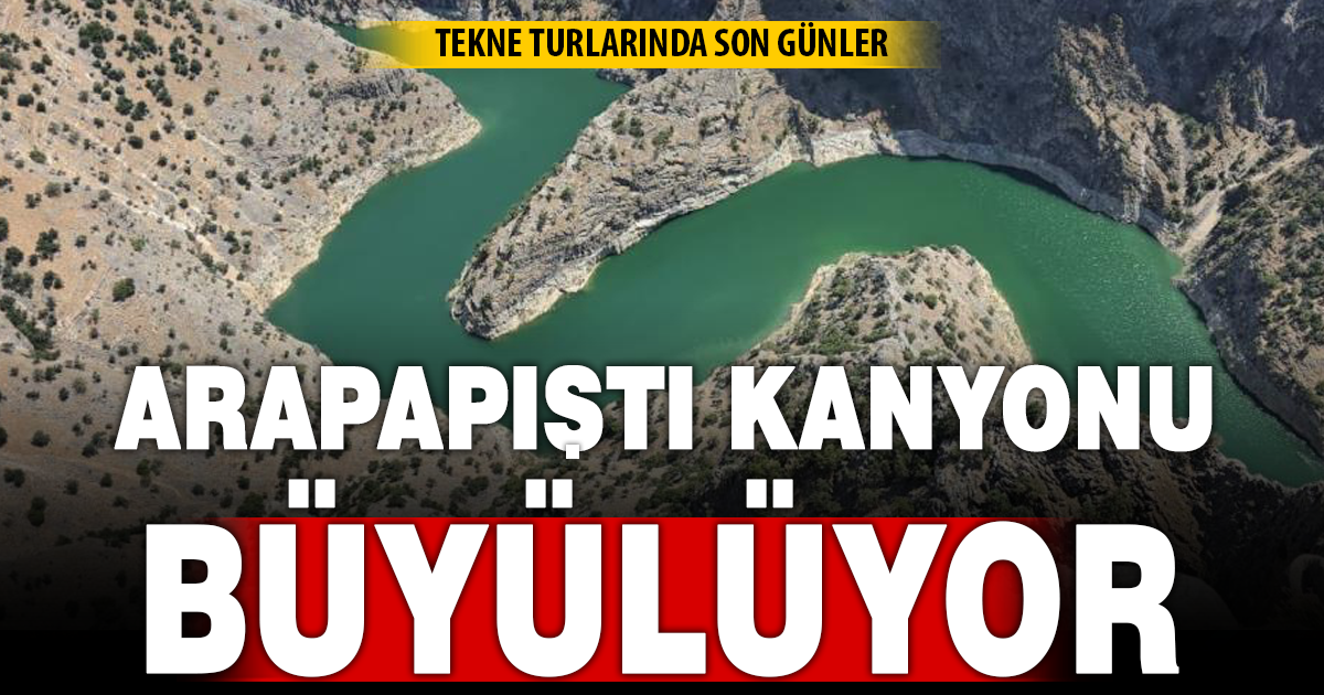 İnceğiz Kanyonu doğal güzelliği ile ziyaretçilerini büyülüyor 