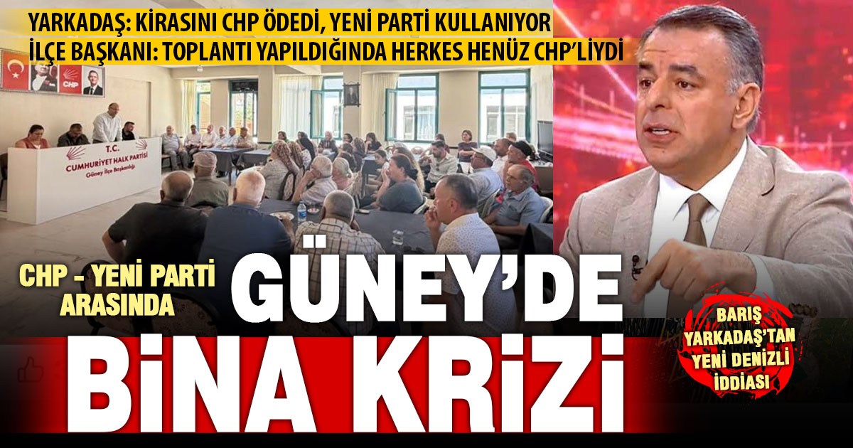 CHP-Yeni Parti arasında Güney’de bina krizi ülke gündemine taşındı